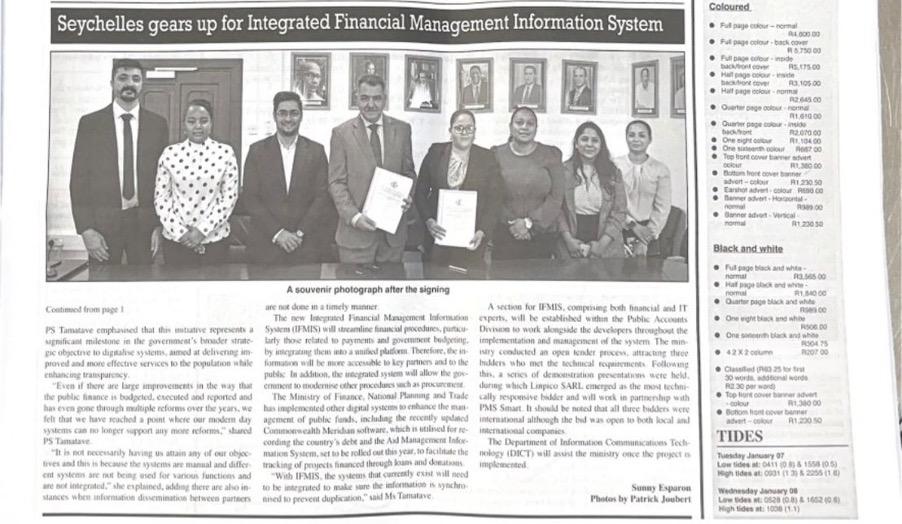 Seychelles IFMIS Project — 2/2